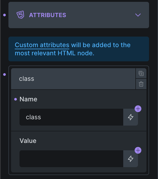 Select property برای local classes