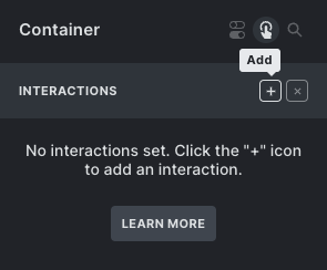 افزودن interaction